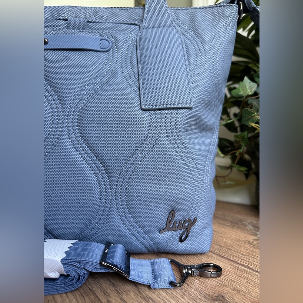 Lug Blue Moon Alto Matte Luxe VL RFID Crossbody Tote Bag - Earth Tone Bag - Picture 9 of 9
